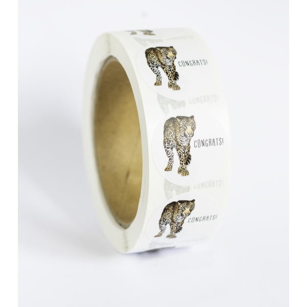 Stickers Luipaard op rol Stickers Luipaard op rol